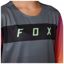KOSZULKA ROWEROWA FOX JUNIOR FLEXAIR PEWTER