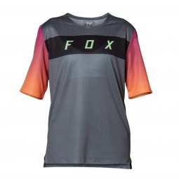 KOSZULKA ROWEROWA FOX JUNIOR FLEXAIR PEWTER
