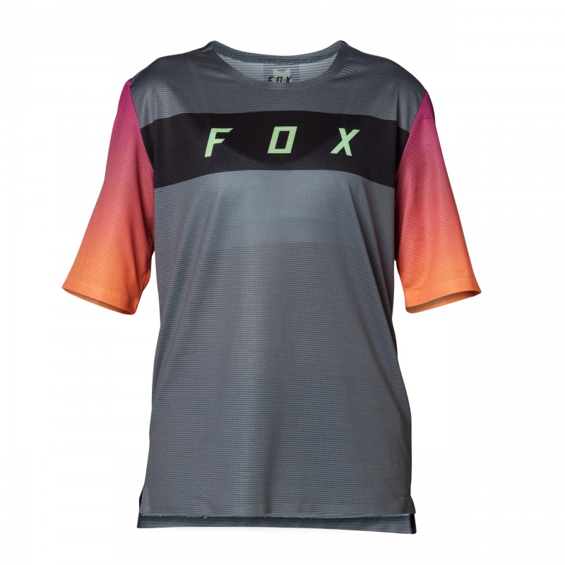 KOSZULKA ROWEROWA FOX JUNIOR FLEXAIR PEWTER
