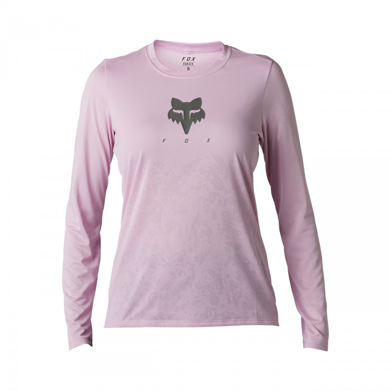 KOSZULKA ROWEROWA Z DŁUGIM RĘKAWEM FOX LADY RANGER TRU DRI BLUSH