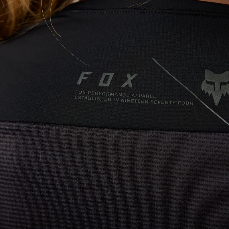 KOSZULKA ROWEROWA Z DŁUGIM RĘKAWEM FOX LADY FLEXAIR ASCENT BLACK