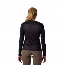 KOSZULKA ROWEROWA Z DŁUGIM RĘKAWEM FOX LADY FLEXAIR ASCENT BLACK