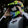 KASK IMX FMX-01 JUNIOR BLACK/WHITE/FLO YELLOW/GREY