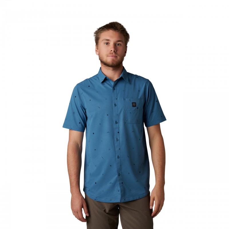 KOSZULA ROWEROWA FOX RANGER DARK SLATE