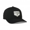 CZAPKA Z DASZKIEM FOX SHIELD TECH FLEXFIT BLACK