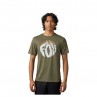 T-SHIRT FOX TURNOUT TECH OLIVE GREEN