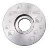 Burgtec kapsel Top Cap ­ Rhodium Silver