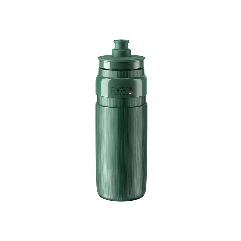 Elite Bidon FLY TEX Zielony, Szare Logo 750ml