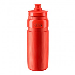 Elite Bidon FLY TEX Czerwony, Szare Logo 750ml