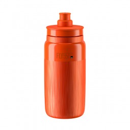 Elite Bidon FLY TEX Pomarańczowy, Szare Logo 550ml