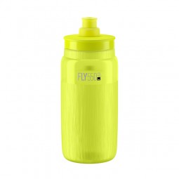 Elite Bidon FLY TEX Żółty Fluo, Szare Logo 550ml