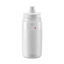 Elite Bidon FLY TEX Clear, Szare Logo 550ml