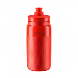 Elite Bidon FLY TEX Czerwony, Szare Logo 550ml