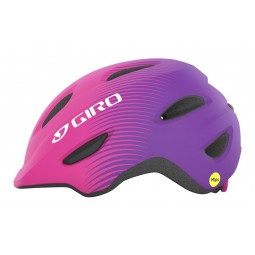 Kask dziecięcy GIRO SCAMP INTEGRATED MIPS matte pink purple fade (NEW)