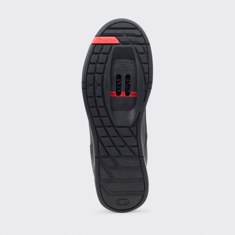 BUTY CRANKBROTHERS MALLET LACE BLACK/RED - BLACK OUTSOLE 13 (47 EU)