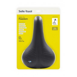 Siodło SELLEROYAL PREMIUM MODERATE 60st. FREEDOM STRENGHTEX żelowe + elastomery unisex (NEW 2023)