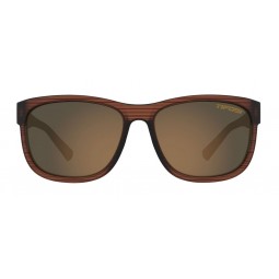 Okulary TIFOSI SWANK XL POLARIZED woodgrain (1 szkło Brown 15,4% transmisja światła) (NEW)