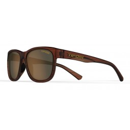 Okulary TIFOSI SWANK XL POLARIZED woodgrain (1 szkło Brown 15,4% transmisja światła) (NEW)