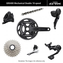 Grupa GRX 400 2x10rz 172.5 mm 46x30T 11-34