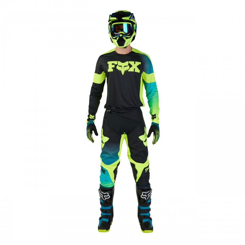 SPODNIE FOX 360 STREAK BLACK/YELLOW