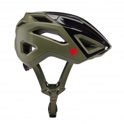 KASK ROWEROWY FOX CROSSFRAME PRO ASHR OLIVE GREEN