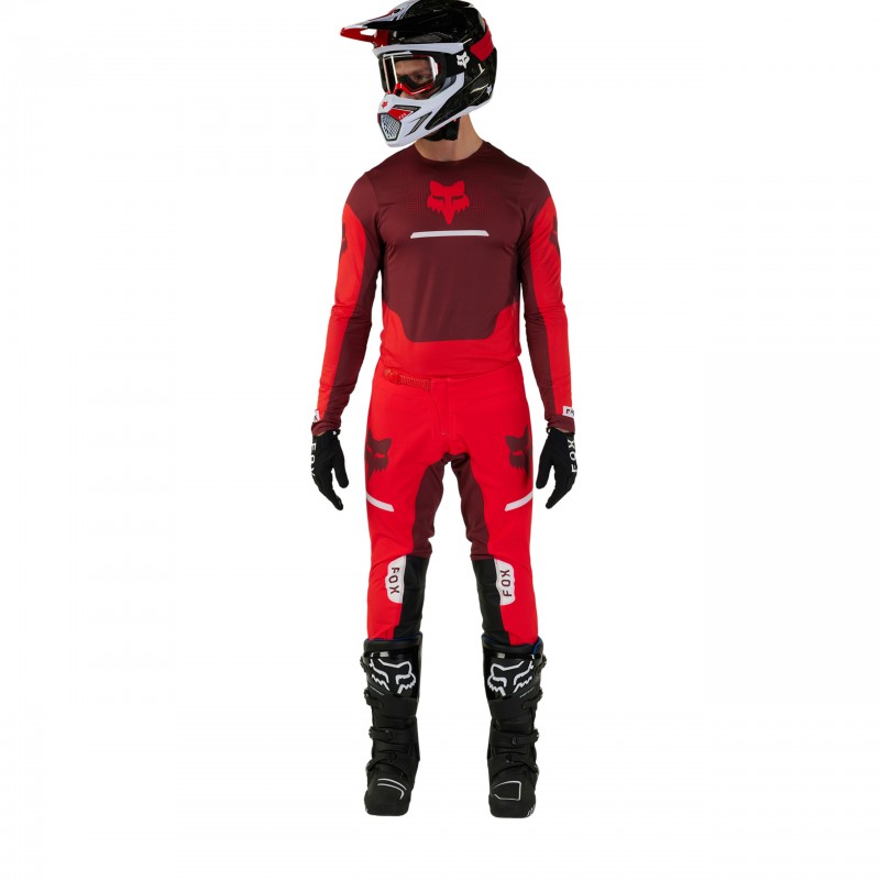 SPODNIE FOX FLEXAIR OPTICAL FLUO RED