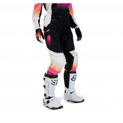 SPODNIE FOX LADY 180 FLORA BLACK/PINK