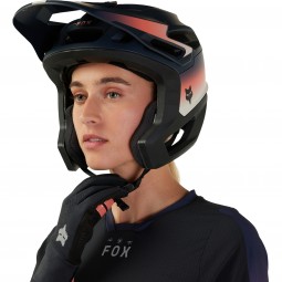 KOSZULKA ROWEROWA Z DŁUGIM RĘKAWEM FOX LADY DEFEND THERMAL LUNAR BLACK