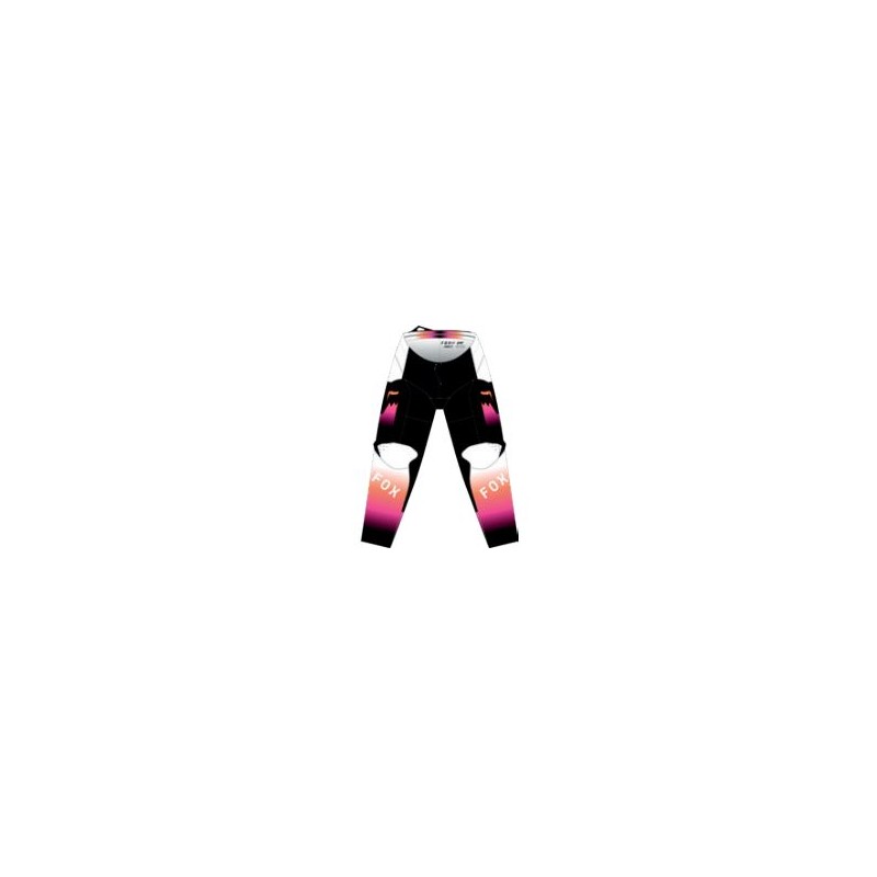 SPODNIE FOX JUNIOR GIRLS 180 FLORA BLACK/PINK