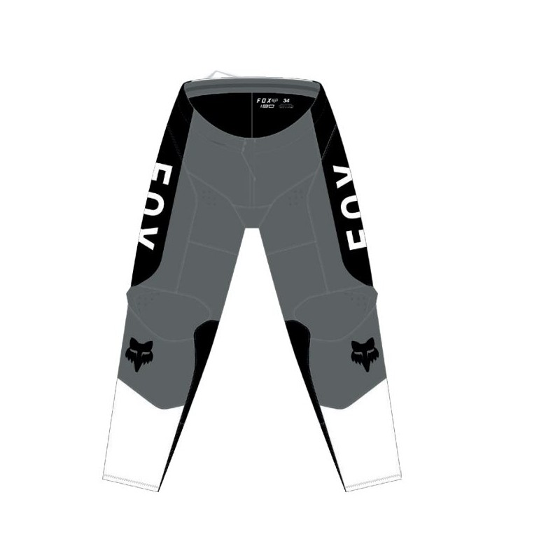 SPODNIE FOX JUNIOR 180 NITRO BLACK/GREY
