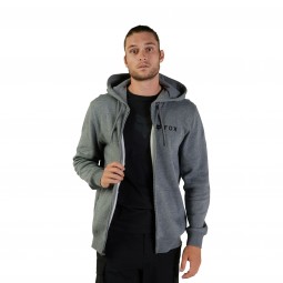 BLUZA Z KAPTUREM NA ZAMEK FOX ABSOLUTE HEATHER GRAPHITE