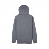 BLUZA Z KAPTUREM FOX WORDMARK HEATHER GRAPHITE