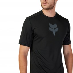 KOSZULKA ROWEROWA FOX RANGER LAB HEAD BLACK