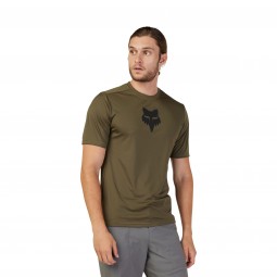 KOSZULKA ROWEROWA FOX RANGER LAB HEAD OLIVE GREEN