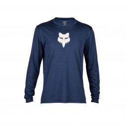 KOSZULKA ROWEROWA Z DŁUGIM RĘKAWEM FOX JUNIOR RANGER MIDNIGHT