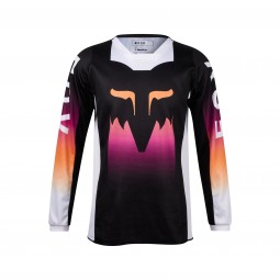 BLUZA FOX JUNIOR GIRLS 180 FLORA BLACK/PINK