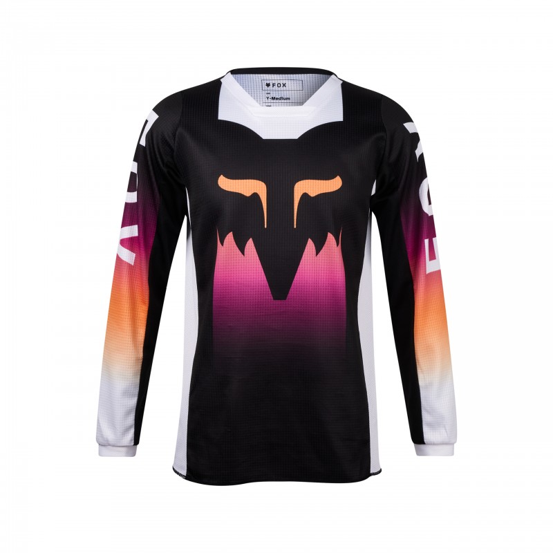 BLUZA FOX JUNIOR GIRLS 180 FLORA BLACK/PINK