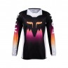 BLUZA FOX JUNIOR GIRLS 180 FLORA BLACK/PINK