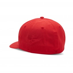 CZAPKA Z DASZKIEM FOX FOX HEAD SELECT FLEXFIT FLAME RED