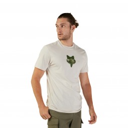 T-SHIRT FOX INORGANIC VINTAGE WHITE