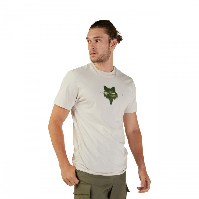 T-SHIRT FOX INORGANIC VINTAGE WHITE