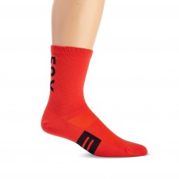 SKARPETY FOX 6 FLEXAIR MERINO ORANGE FLAME