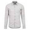 Prospect Ls Shirt Cool Grey Stripe XL