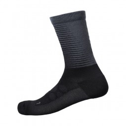 S-Phyre Merino Tall Socks Black/Gray S-M (Size 36-40)