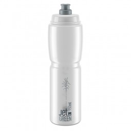 Elite Bidon Jet Green Clear Grey Logo 950ml