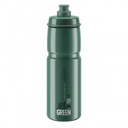 Elite Bidon Jet Green Dark Gr White Logo 750ml