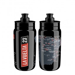 Elite Bidon FLY Teams 2023 Vuelta Black Map 550ml