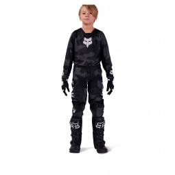 SPODNIE FOX JUNIOR 180 BNKR BLACK CAMO