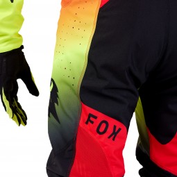 SPODNIE FOX 360 REVISE RED/YELLOW