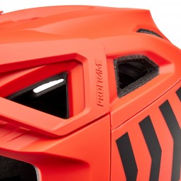 KASK ROWEROWY FOX JUNIOR PROFRAME NACE ORANGE FLAME